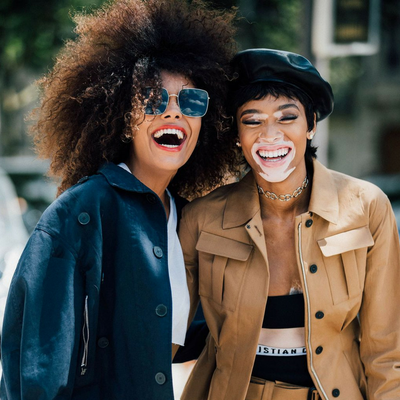 As seen in British Vogue - Street Style Beret Inspiration
