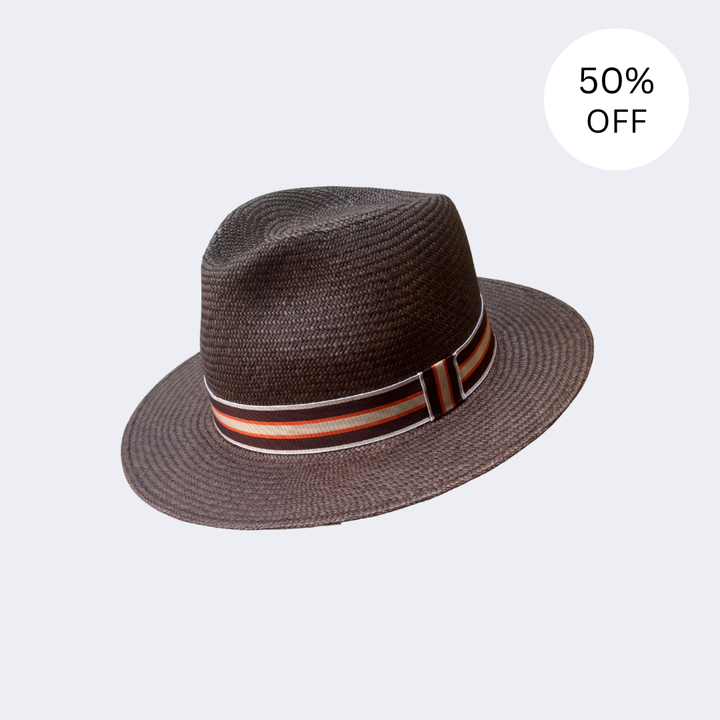 SALE | Chocolate Brown Trilby [Medium 57cm]