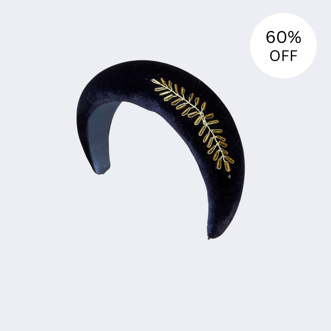 SALE | Mazzy Hairband - Navy