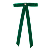 The Verity Tail Bow - Emerald