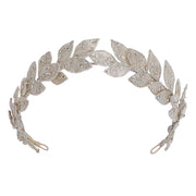 The Silver Sophie Wedding Wreath - Hire