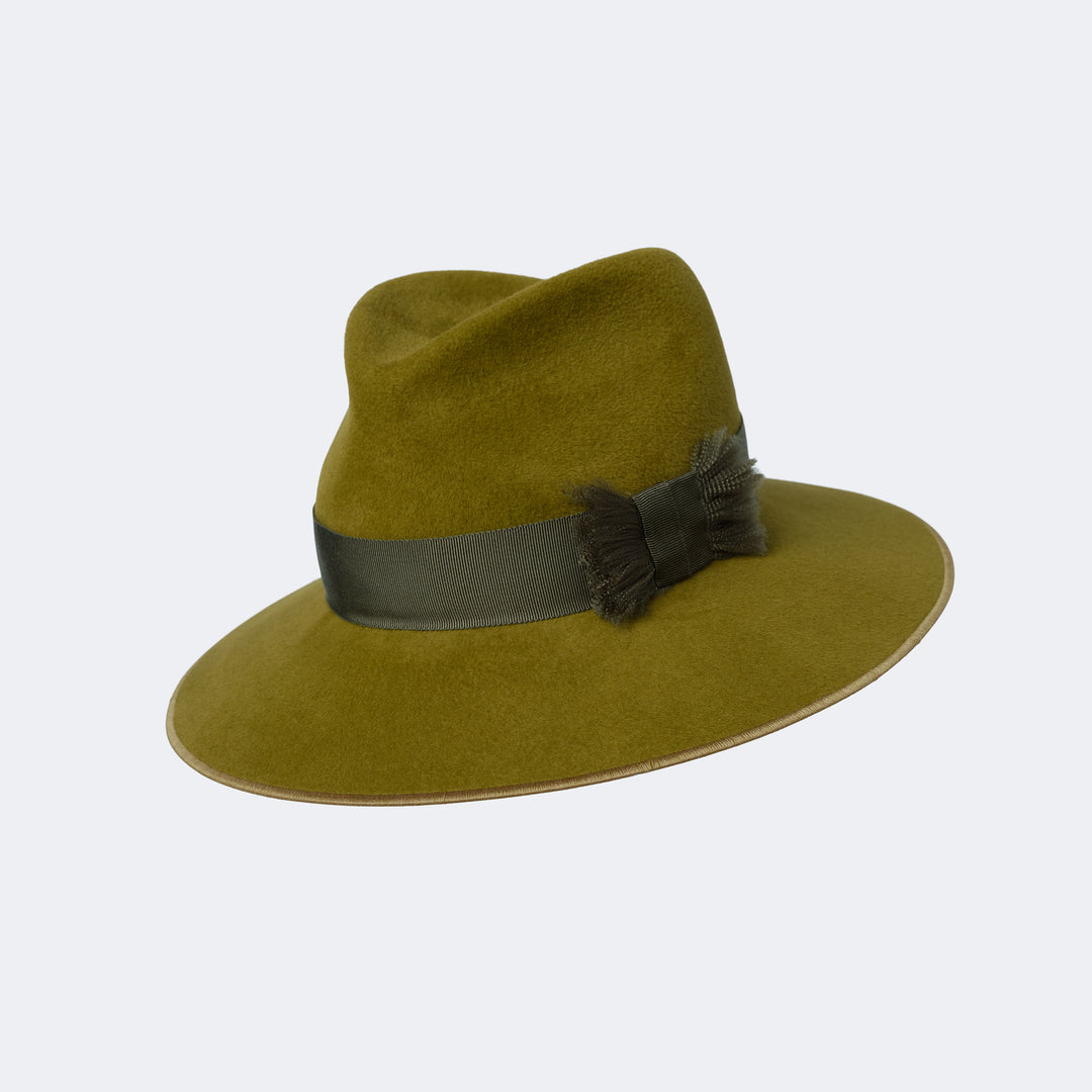 The Phoenix Fedora - Antique Gold