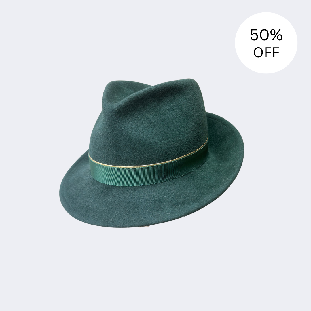 SALE | Bottle Green Jackson Trilby [Medium 57cm]