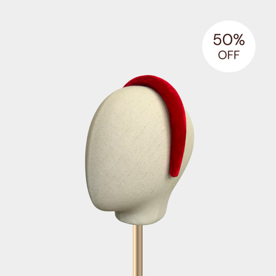 SALE | Elektra Hairband - Red