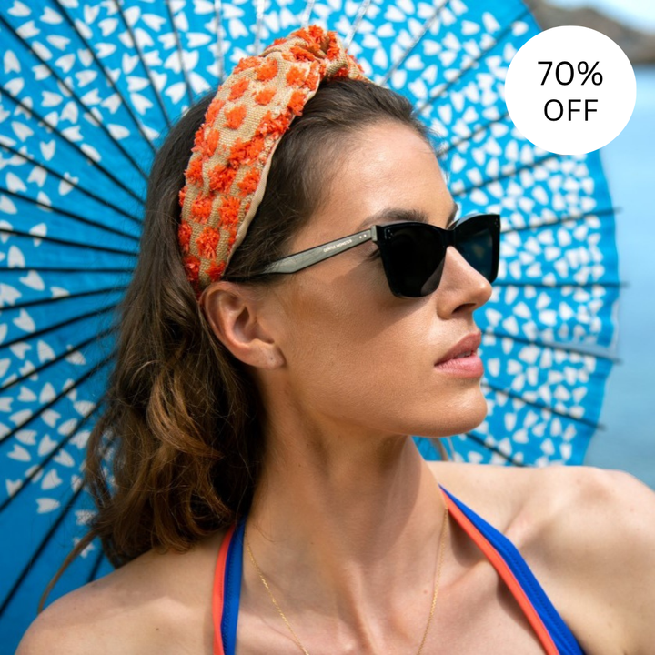 SALE | Aurora Turban Hairbands - Coral
