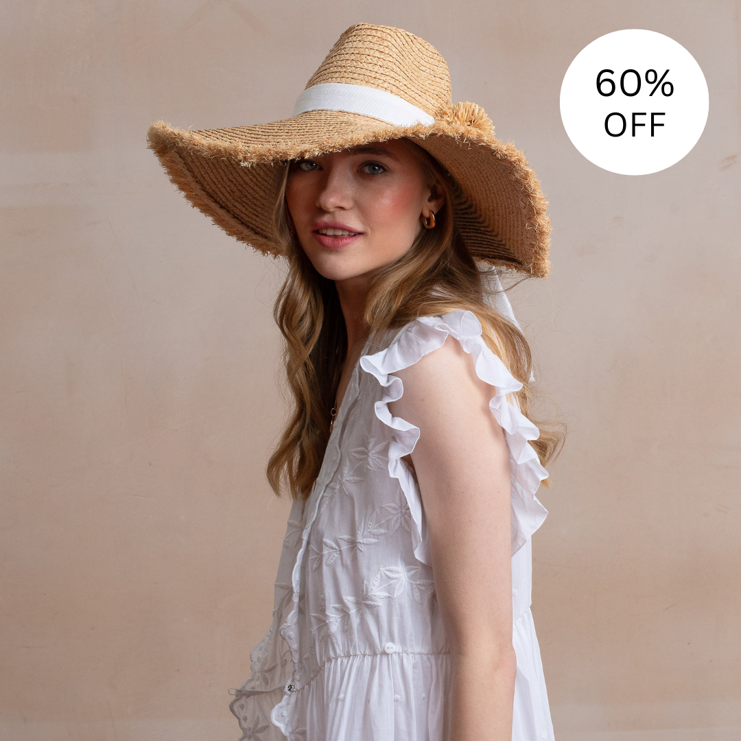 SALE | Petra Raffia Sun Hat
