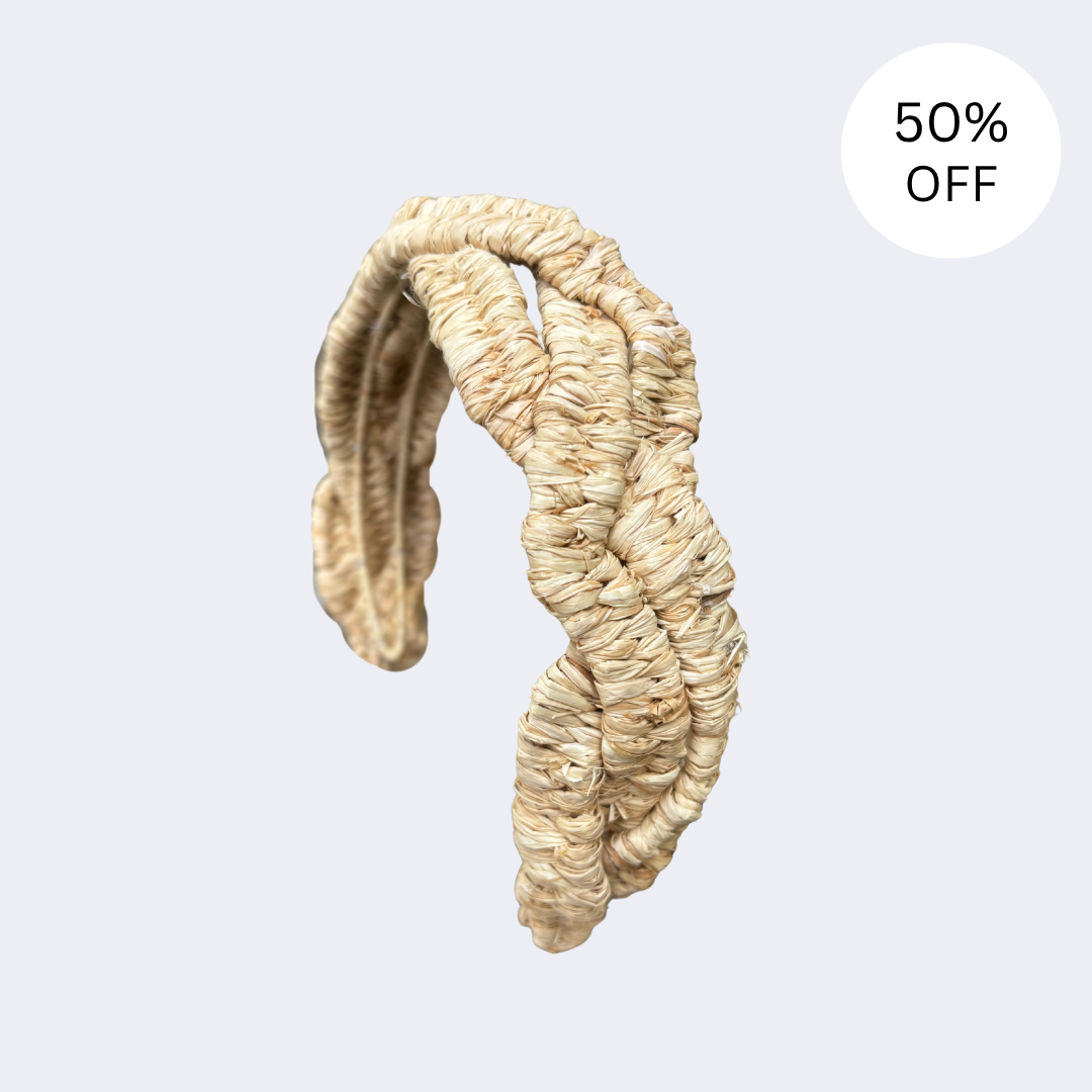 SALE | Raffia Plait Hairband