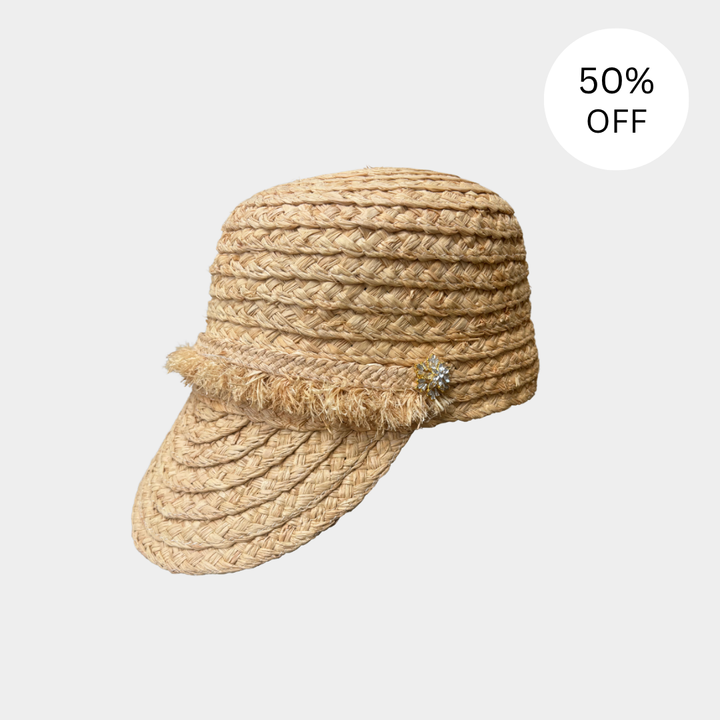 SALE | Straw Cap [Medium 57cm]