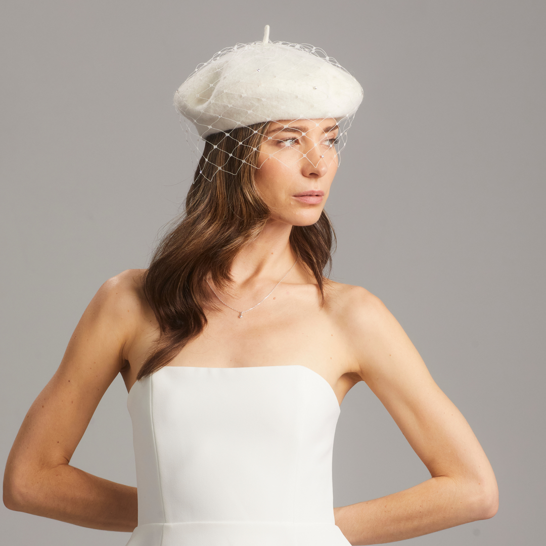 帽子 Bibiy. MONIQUE BERET Monique Beret/158cm/착용 크기 f｜Bibiy.