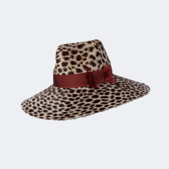 The Brigitte Trilby - Leopard