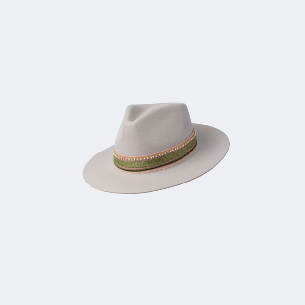 Golborne Trilby - Coconut 'Fandango' with Star Chain