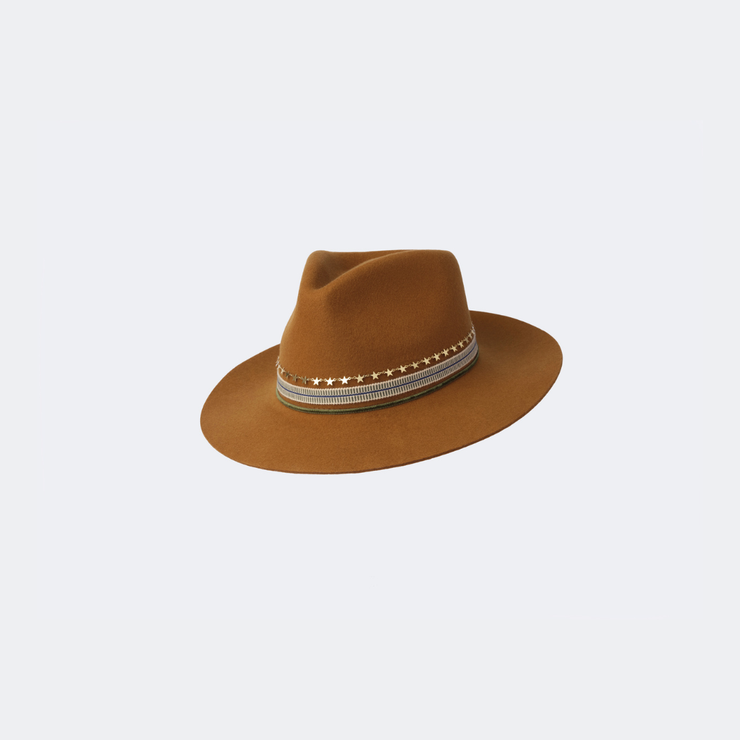 Golborne Trilby - Gold 'Fandango' with Star Chain