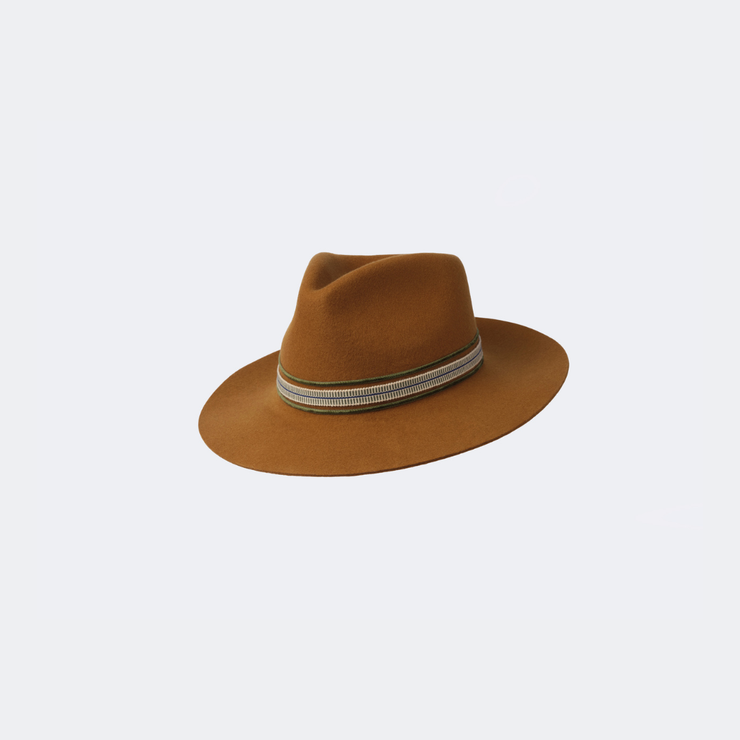 Golborne Trilby - Gold 'Rockabilly'