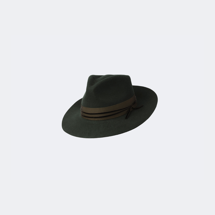 Golborne Trilby - Racing Green 'Rockabilly'
