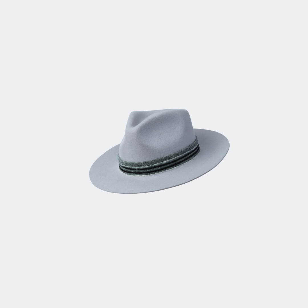 Golborne Trilby - Dove Grey &