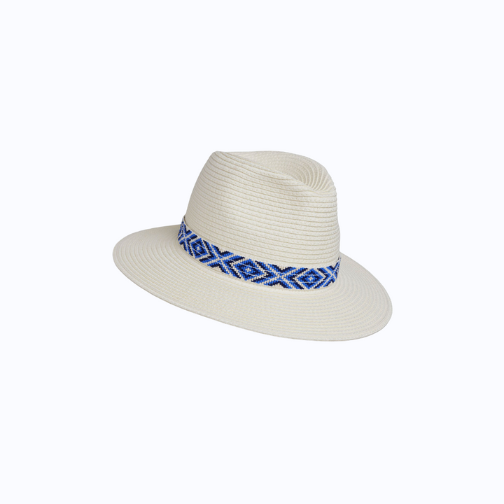 Ivory World Traveller - Navy Beaded Pendeza