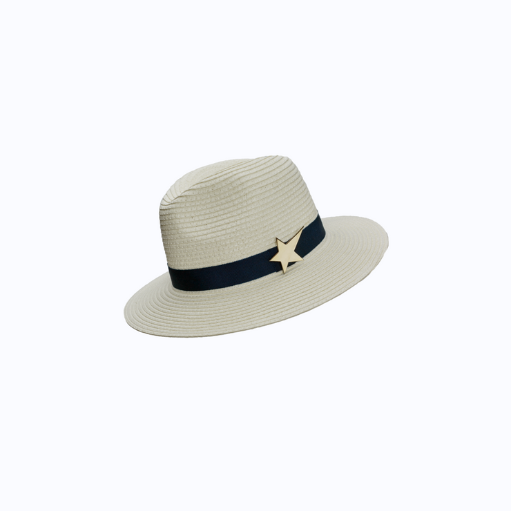Ivory Pippa World Traveller - Navy with Star Pin