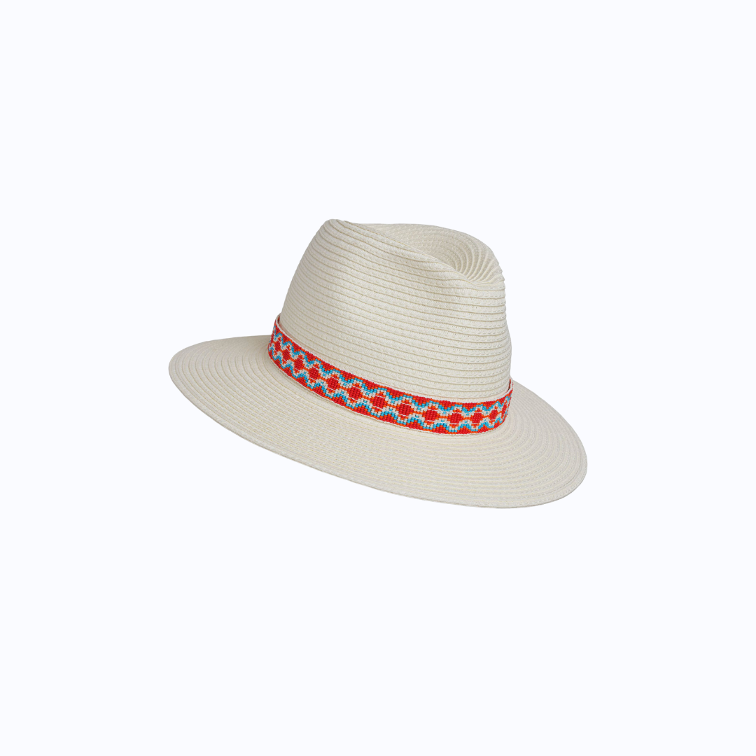 Ivory World Traveller - Red Beaded Pendeza
