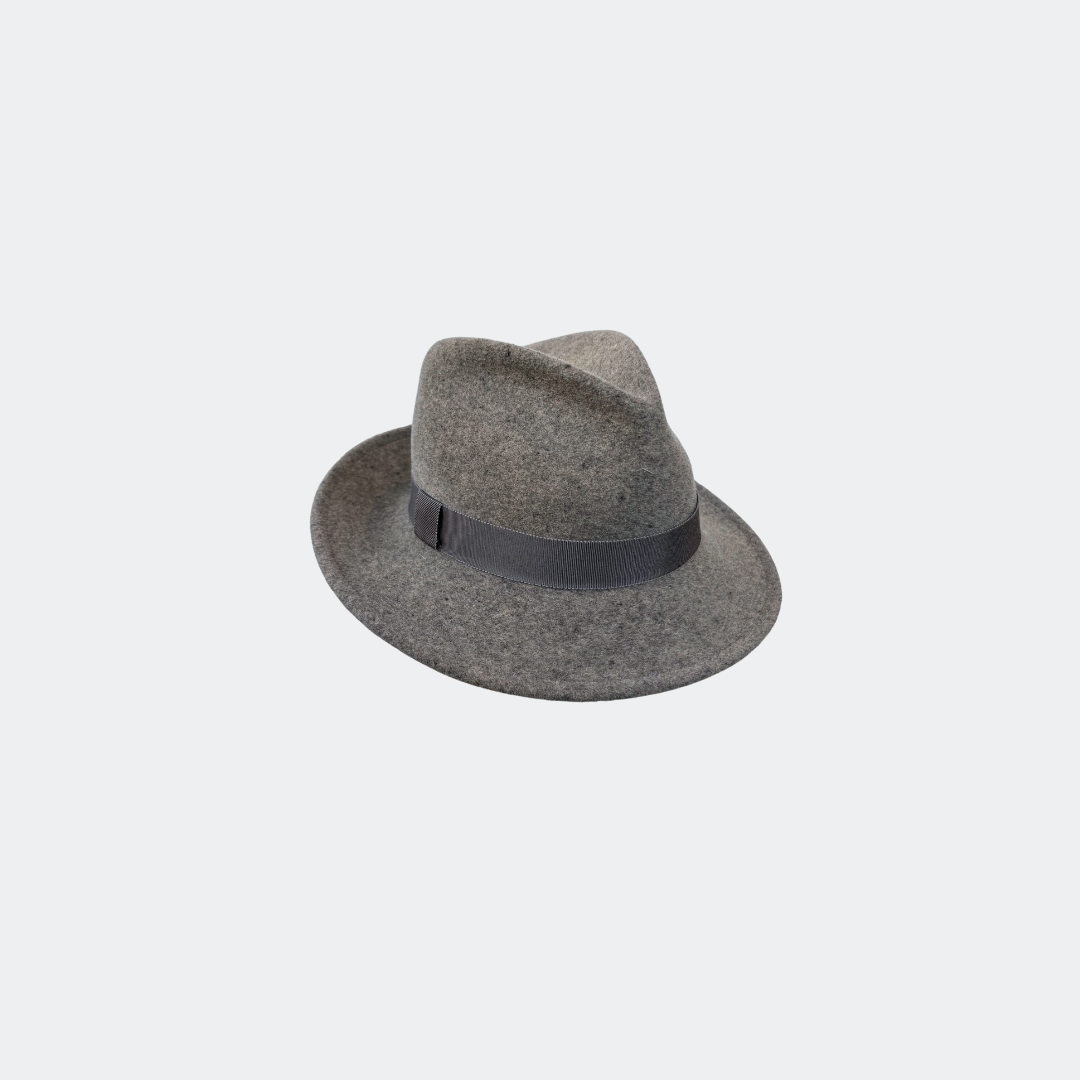 Special Edition* Jackson Trilby Mottled Grey – Jess Collett Milliner