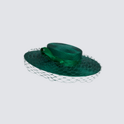 JCM x Cefinn: Alice Boater - Emerald