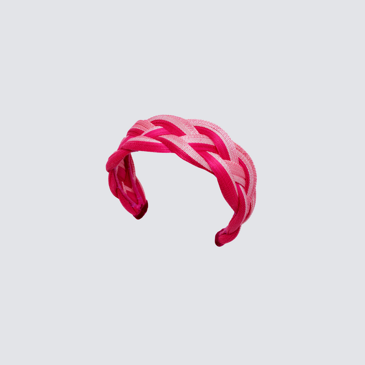 JCM x Cefinn: Toquilla Hairband - Magenta