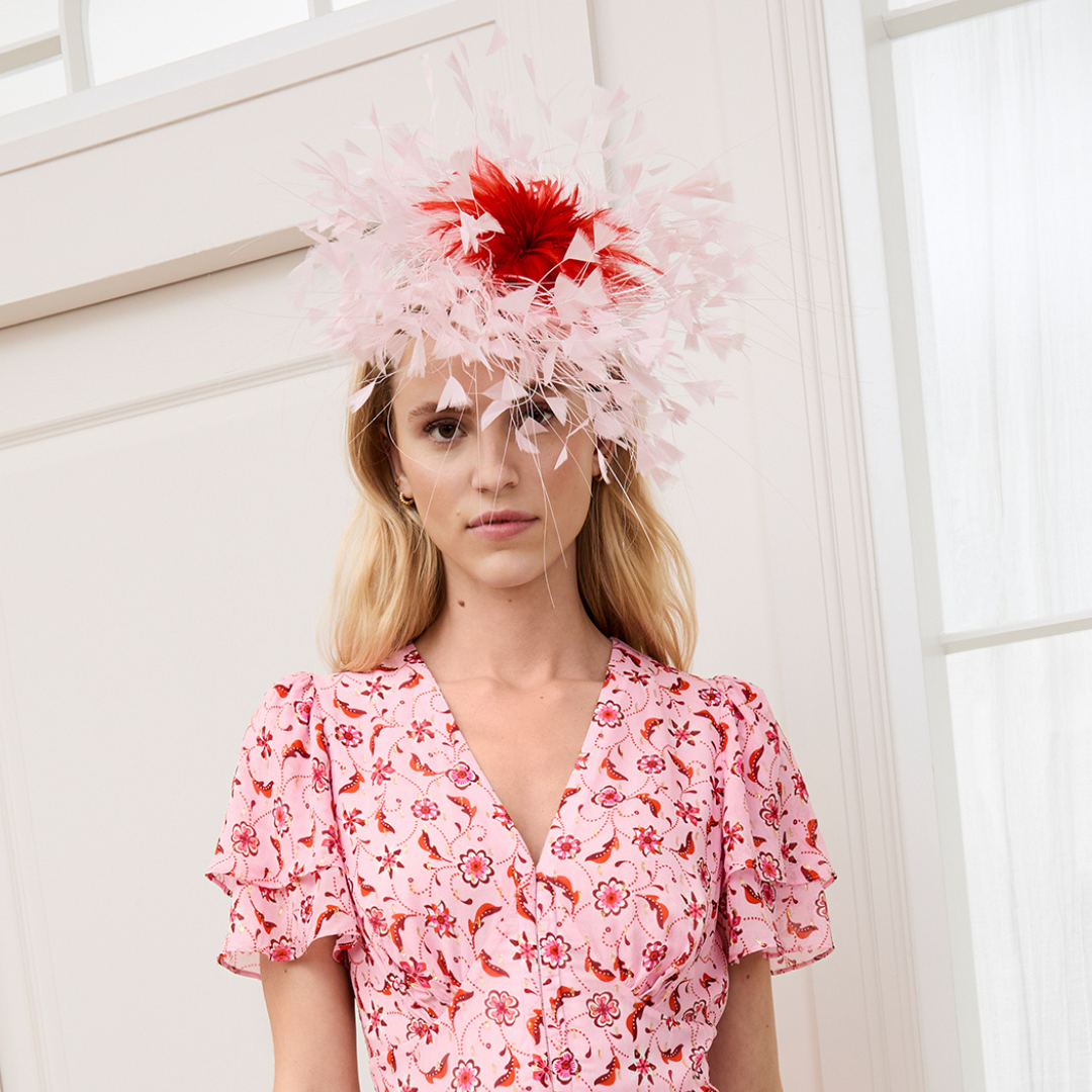 SALE | Katherine Wheel - Pink and Red