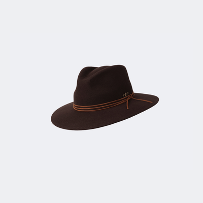 Montana Trilby - Chocolate 'Rockabilly'