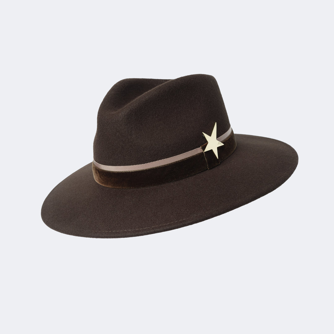 Montana Trilby - Chocolate Classic Band