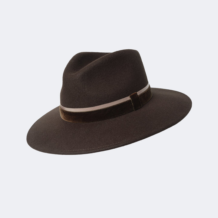 Montana Trilby - Chocolate Classic Band