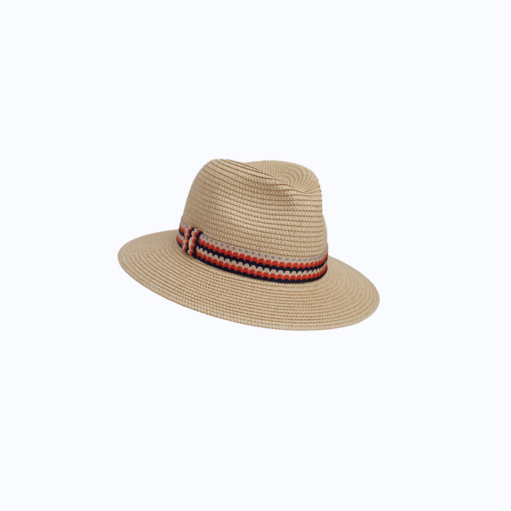 Natural World Traveller - Navy/Ochre Wave