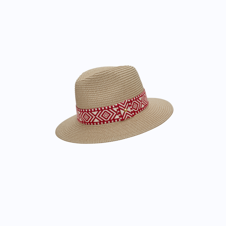 Natural World Traveller - Red Geometric