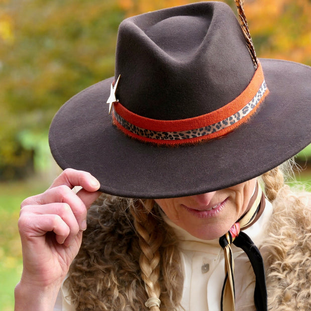 Montana Trilby - Chocolate 'Honky-tonk'
