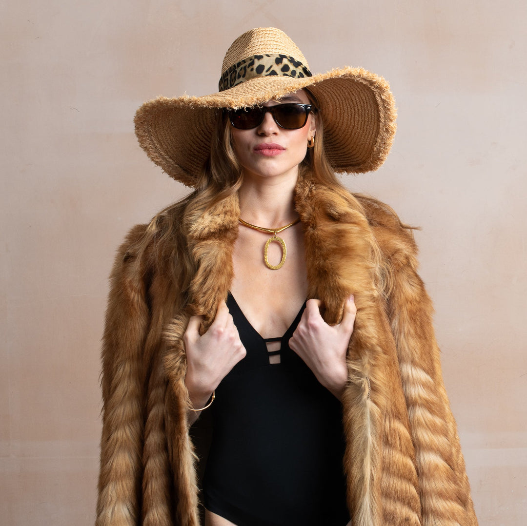 OTB x Petra Raffia Sun Hat