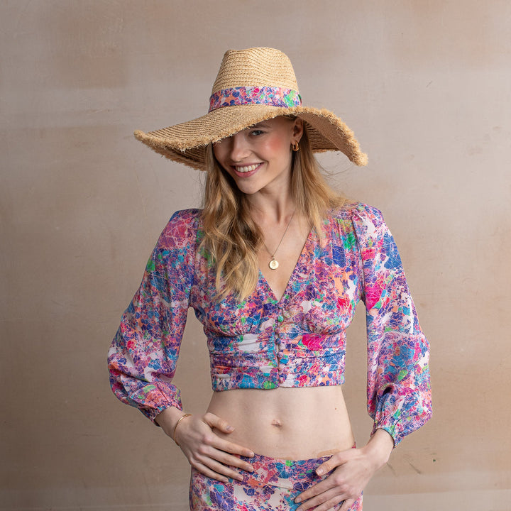 OTB x Petra Raffia Sun Hat