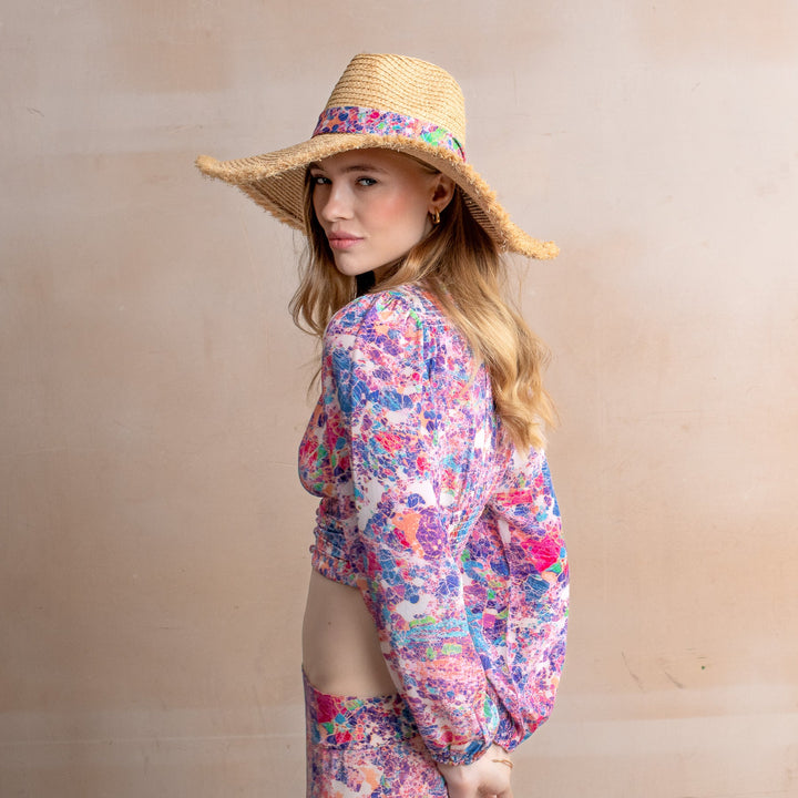 OTB x Petra Raffia Sun Hat