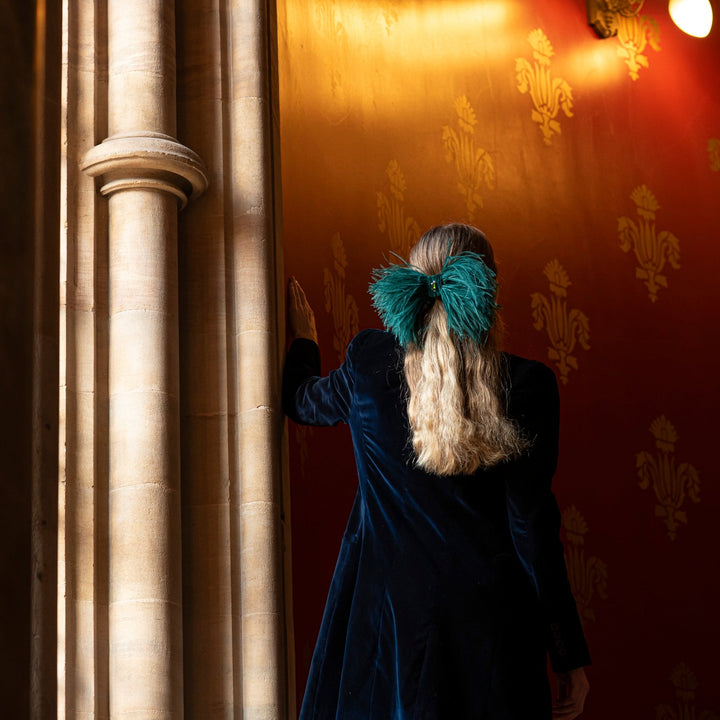 The Phoebe Feather Bow