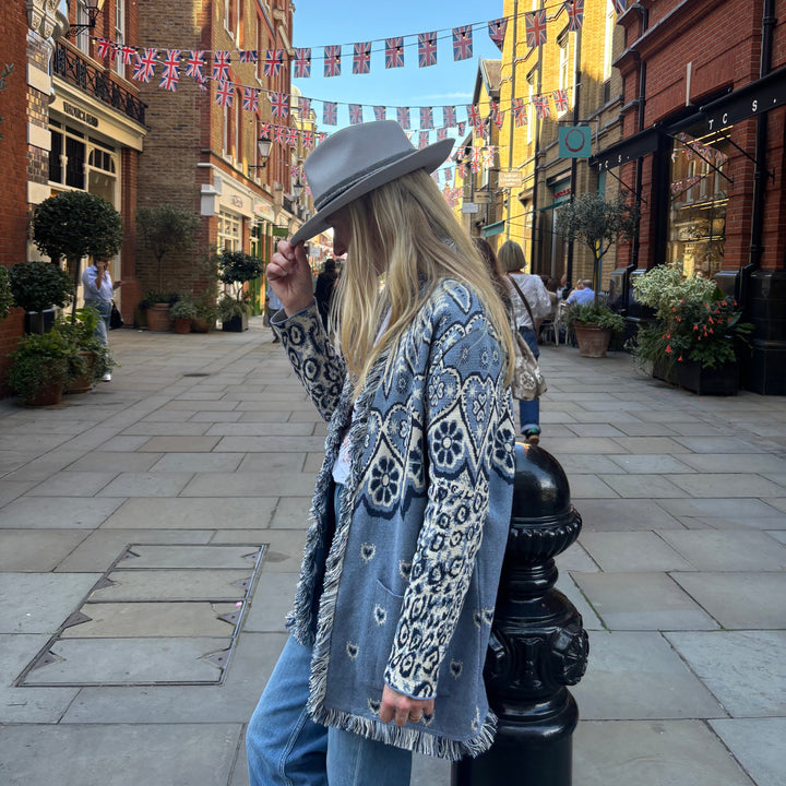 Golborne Trilby - Dove Grey &