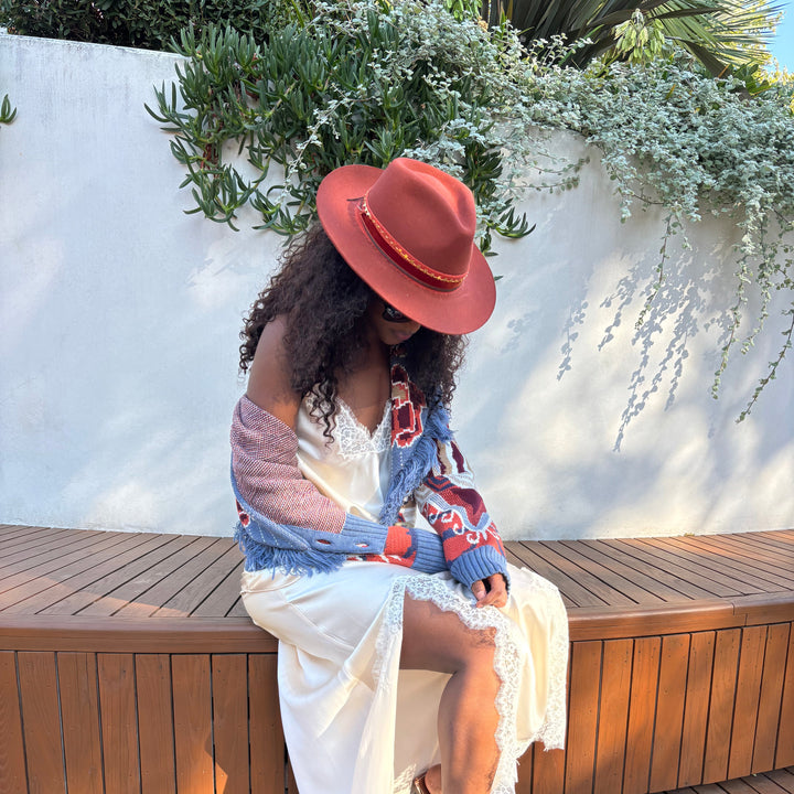 Golborne Trilby - Rust &