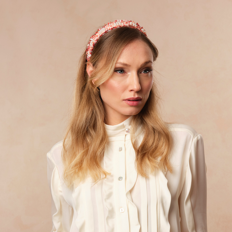 Cece Hairband - Antique Red