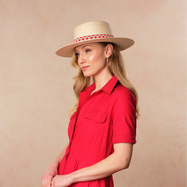 Santa Cruz Chemise - Red Pendeza