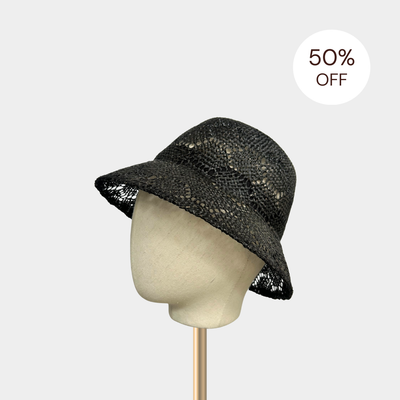 SALE | Audrey Bucket Hat - Black