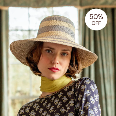 SALE | Audrey Panama - Cornflower Blue