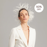 SALE | Birdie Scrunchie - White