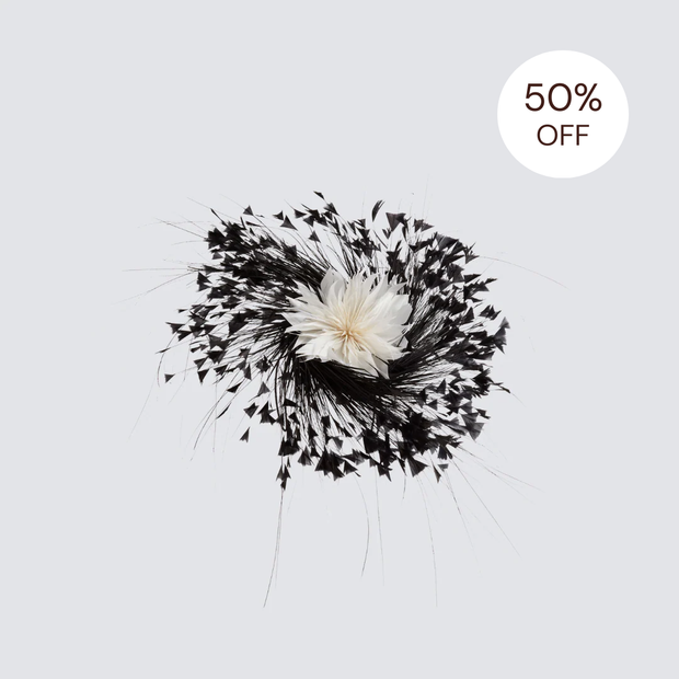 SALE | JCM x Cefinn: Katherine Wheel - Black/White