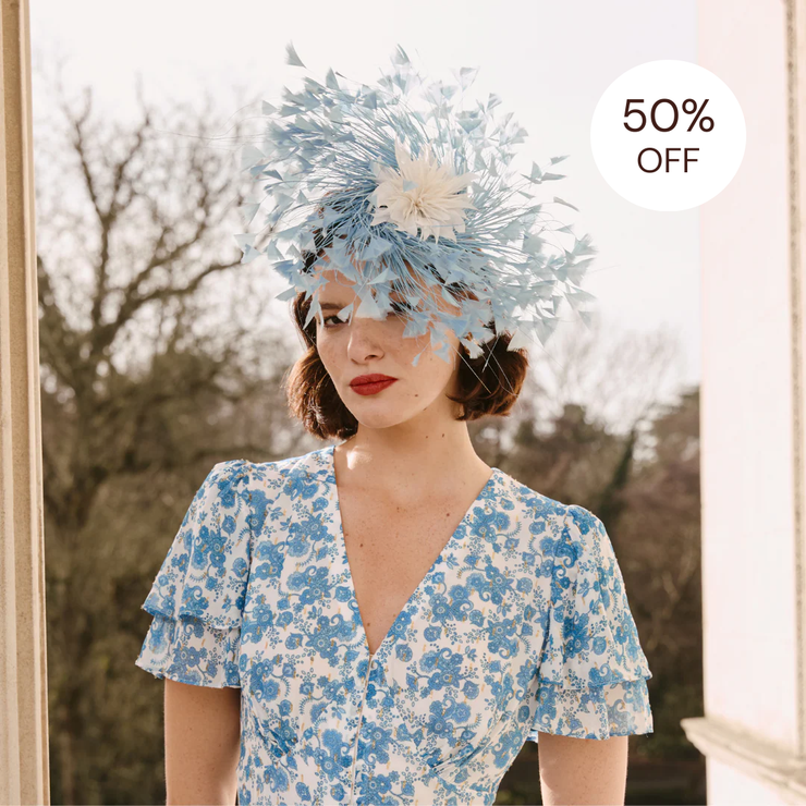 SALE | JCM x Cefinn: Katherine Wheel - Powder Blue