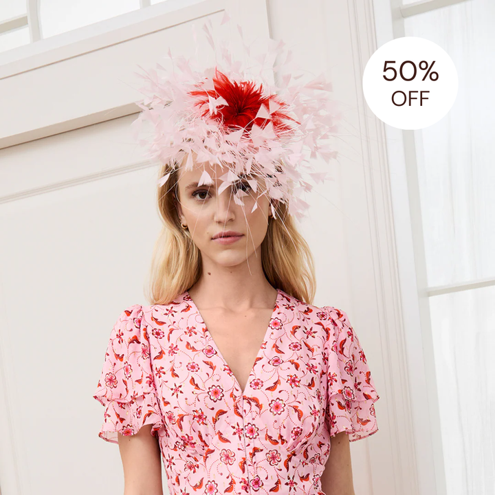 SALE | Katherine Wheel - Pink and Red