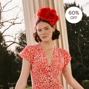 SALE | JCM x Cefinn: Viva Hairband - Scarlet