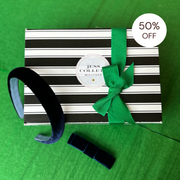 SALE | Children's Velvet Hairband/Bow Set - Navy