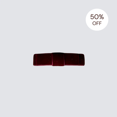 SALE | Children's Velvet Bow - Berry