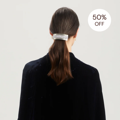 SALE | Stardust Barrette - Silver